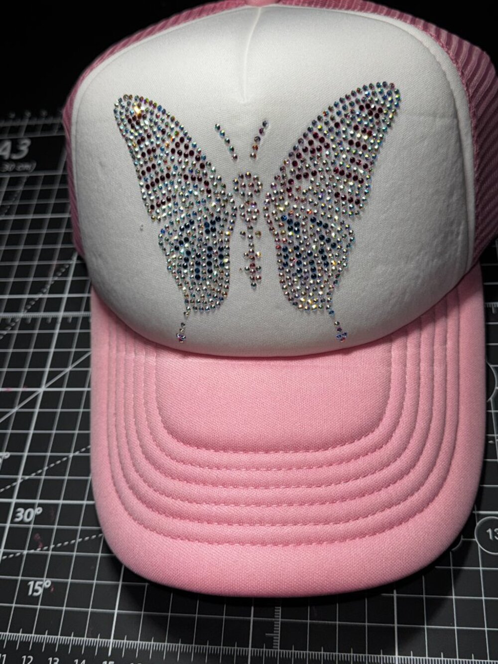 Get'em Proseries Pink Butterfly Hat